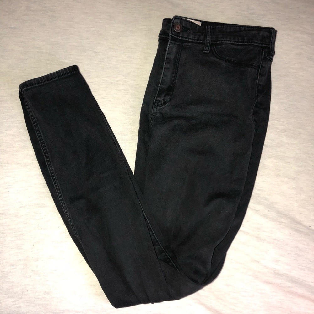 High rise jeans